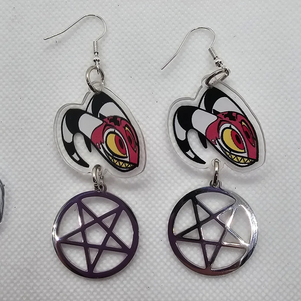 Helluvaboss Earrings! Blitz‎ Stolas Loona Moxie - Handmade Hypoallergenic
